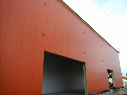 Bluetech s.r.o. (Prefabricated production and storage halls) - REFERENCES CZ