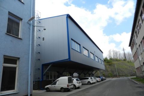 CVP Galvanika s.r.o. (Prefabricated production and storage halls) - REFERENCES CZ