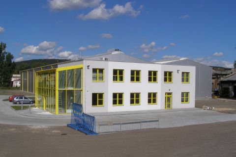MONTAN OCEL spol. s r.o. (Prefabricated production and storage halls) - REFERENCES CZ
