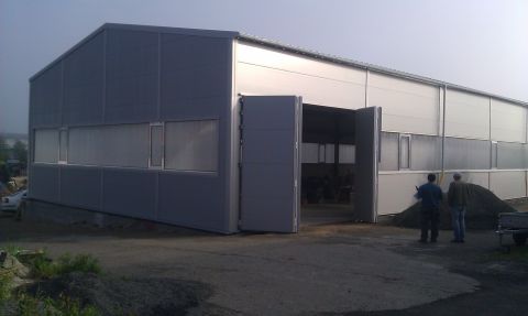 ZIHOS, s.r.o. (Prefabricated production and storage halls) - REFERENCES CZ