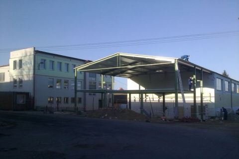 Elitex Nepomuk a.s. (Montované výrobní a skladové haly) - STAVBA HAL A BUDOV V ČR