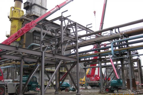 Industrielle Stahlkonstruktionen - internationale referenzen